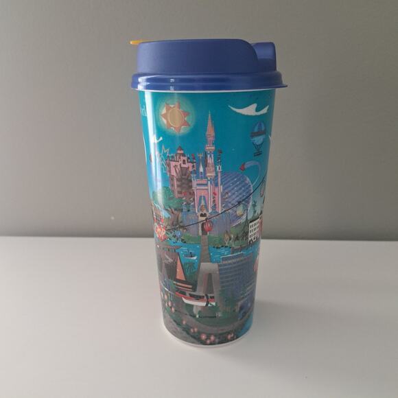 Walt Disney World 50th Anniversary Refillable Mug Resort Mug Mickey and Minnie - Picture 2 of 6